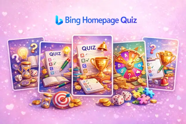 Test your knowledge with the Bing Homepage Quiz! Discover fun trivia, daily quiz answers, weird facts, and take the challenge to score 10/10.